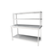 Stainless Steel 4-Tier Workbench & Shelf Combo 150cm 304 Grade
