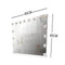 Hollywood LED Vanity Mirror with Dimmable Bulbs 90 x 60 cm