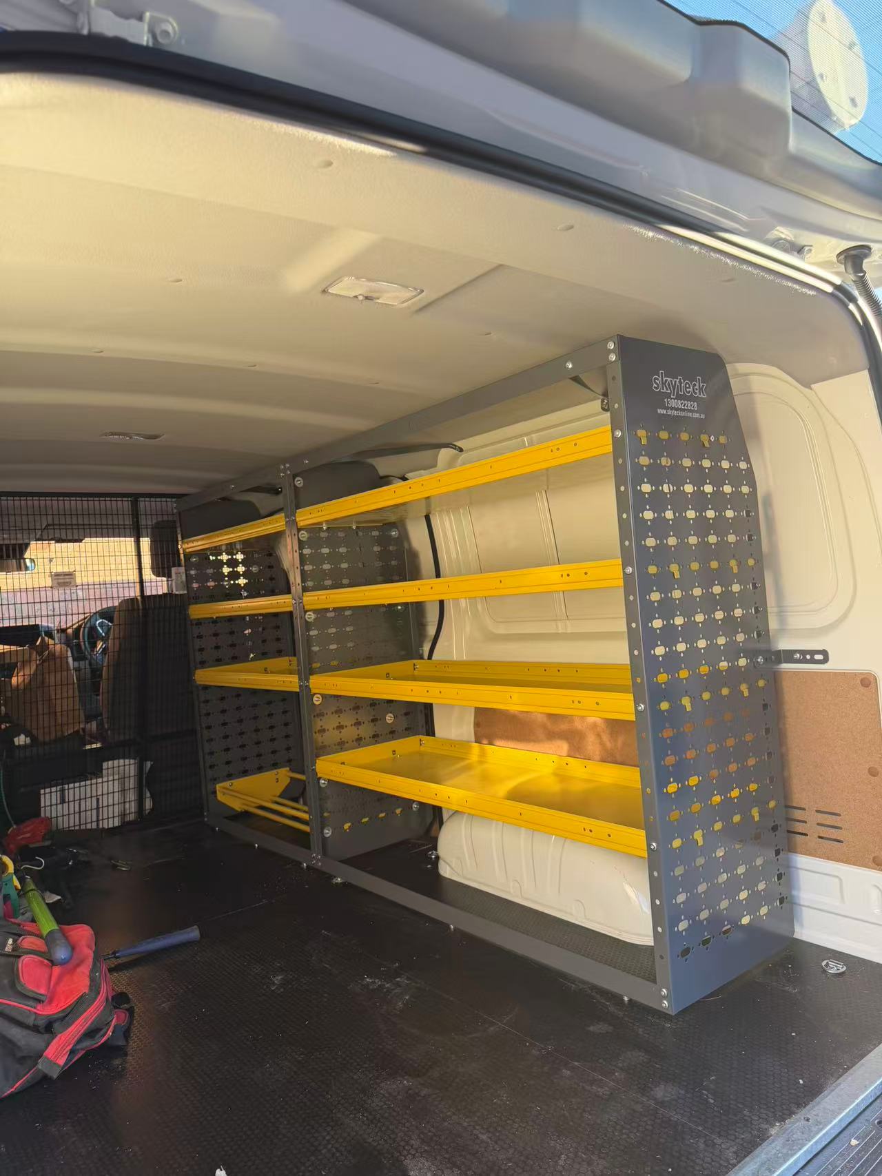 Van Shelving Cable Tray for Van Shelving System - 3 Sizes