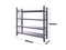Steel Shelving Rack 2000 x 1500 x 600mm Charcoal 4-Shelf