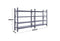Steel Double Bay Shelving Rack 4m x 1.5m x 0.6m Charcoal