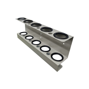 5-Slot Caulking Tube Holder for Van Shelving Systems