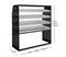 4-Tier Metal Van Shelving Unit 85cm x 122cm x 33cm Full Leg
