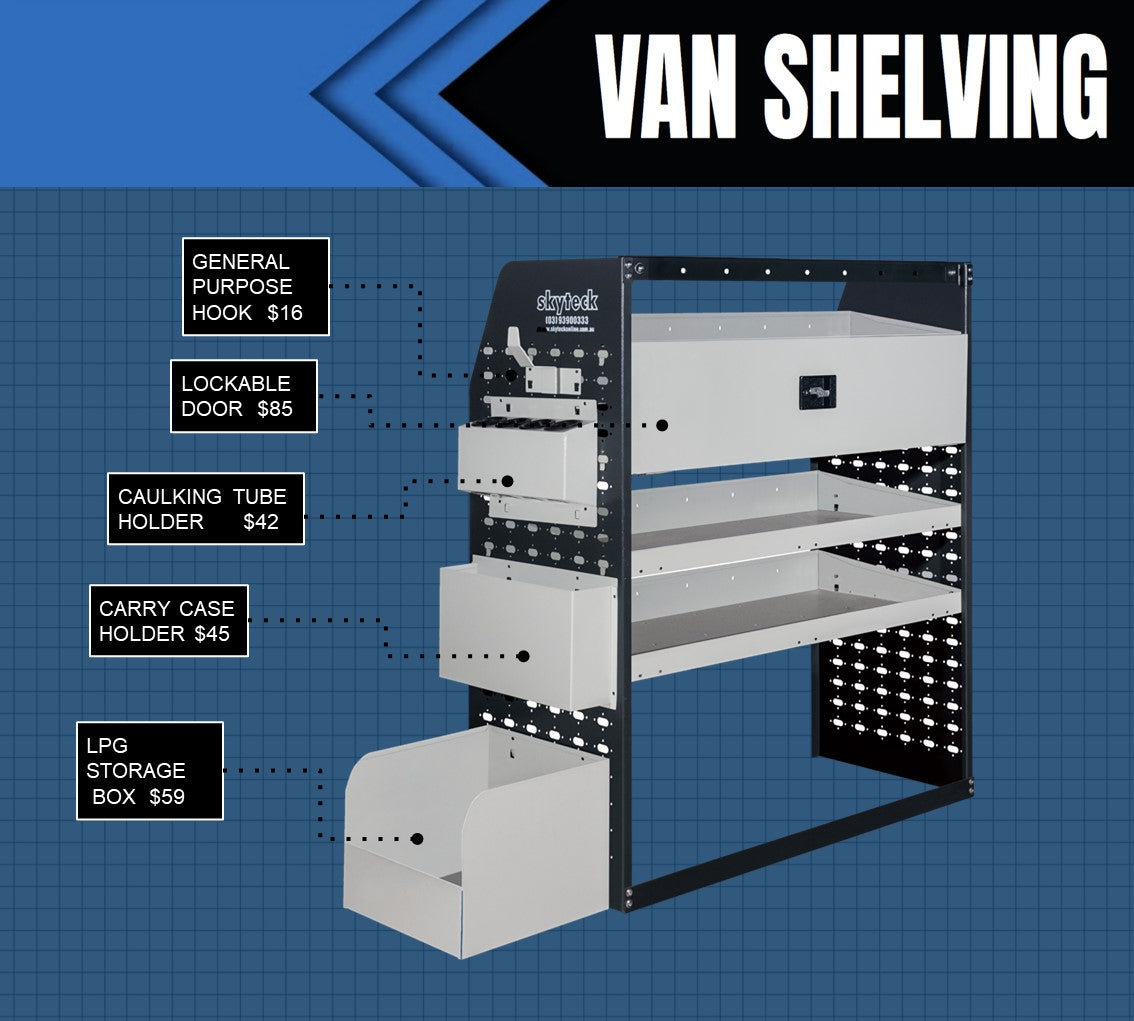 Van Shelving Accessories