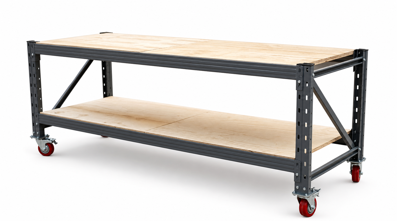 2.4m Heavy Duty Workbench | 2 Ton Garage Storage