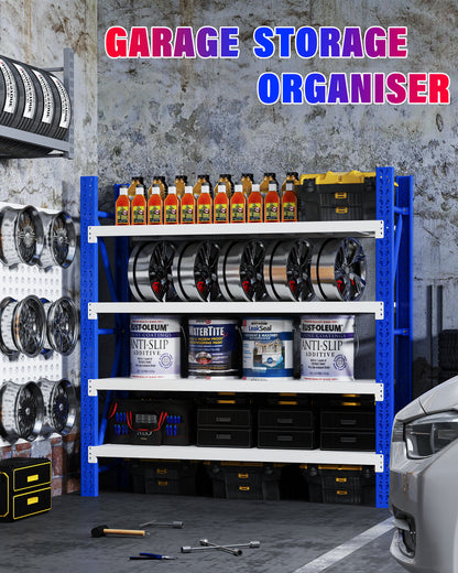 Steel Shelving Rack 2000 x 2400 x 600mm | 800kg Capacity