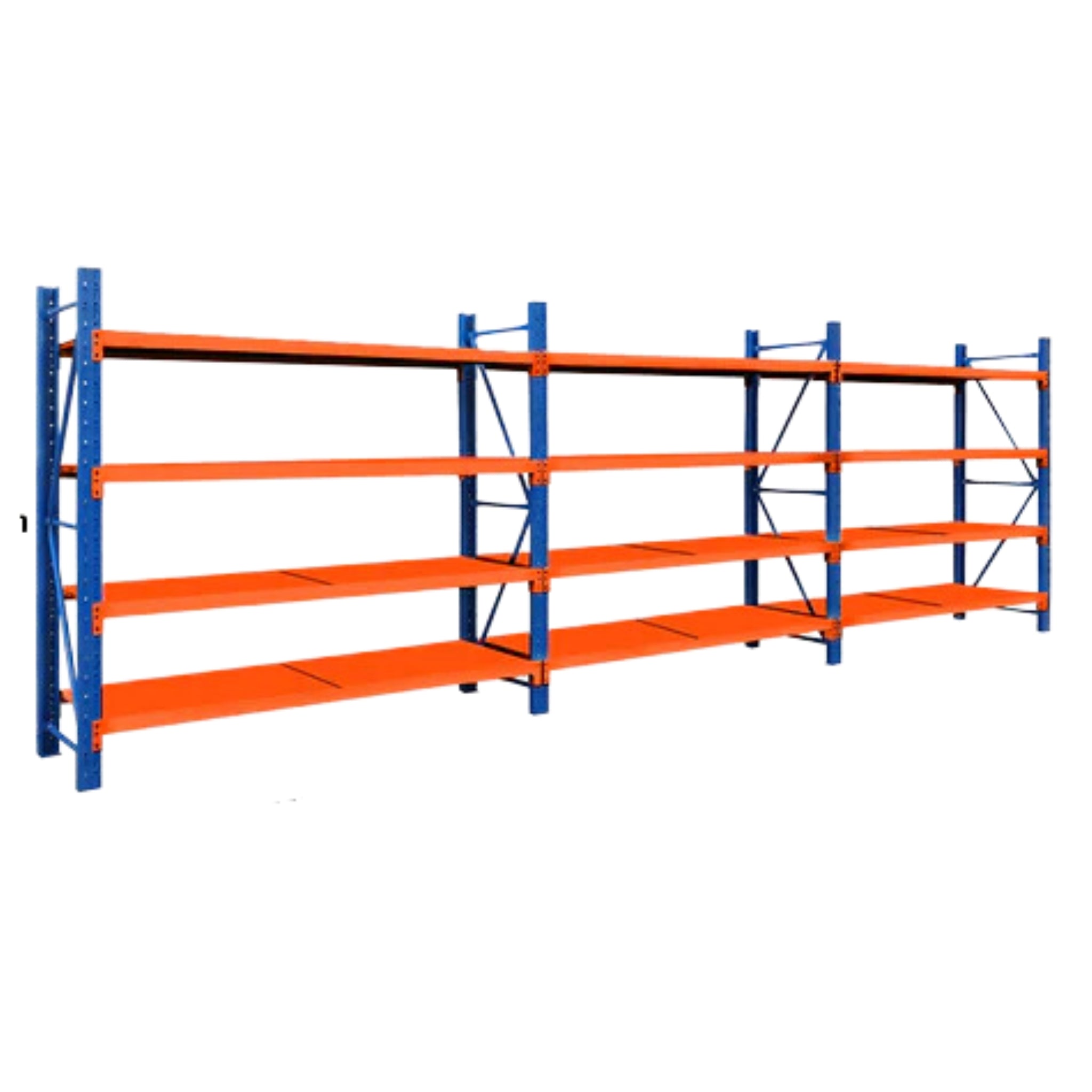 FREE DELIVERY- 4.5m (L) Heavy Duty Heavy Duty Garage Warehouse Metal Storage Shelving Shelves