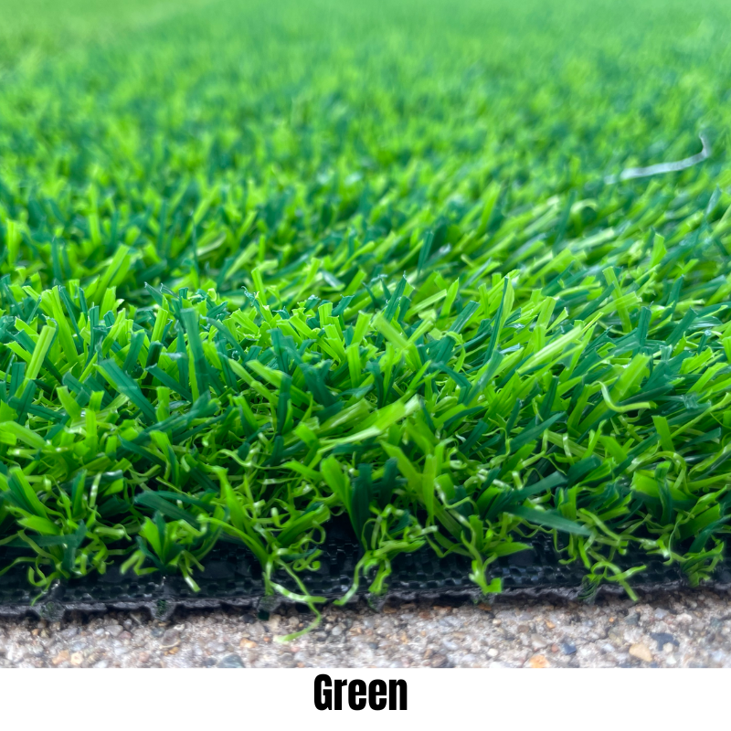 25mm Green 1 sqaure meter Artificial Grass Turf - 25mm Height, 21000 Density | Synthetic Lawn | UV Resistant | Pet & Kids Friendly | Fake Grass Mat | Outdoor Landscaping AG102500
