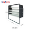 Steel Van Shelving Unit 4-Tier | 85 x 117 x 43cm | Half Leg