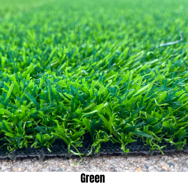 25mm Green 1 square meter Artificial Grass Turf - 25mm Height, 21000 Density | Synthetic Lawn | UV Resistant | Pet & Kids Friendly | Fake Grass Mat | Outdoor Landscaping AG102500