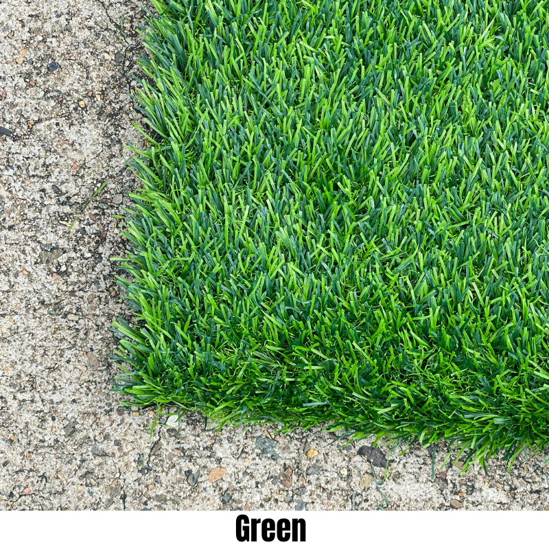25mm Green 1 sqaure meter Artificial Grass Turf - 25mm Height, 21000 Density | Synthetic Lawn | UV Resistant | Pet & Kids Friendly | Fake Grass Mat | Outdoor Landscaping AG102500