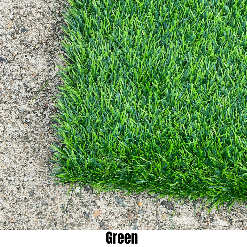 25mm Green 1 square meter Artificial Grass Turf - 25mm Height, 21000 Density | Synthetic Lawn | UV Resistant | Pet & Kids Friendly | Fake Grass Mat | Outdoor Landscaping AG102500