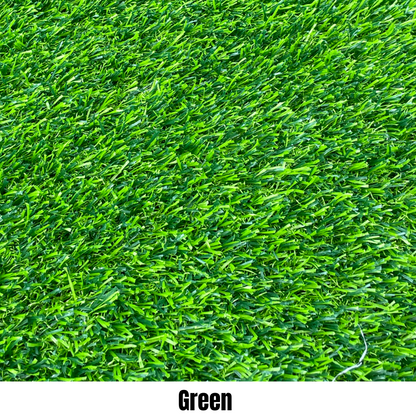 25mm Green 1 sqaure meter Artificial Grass Turf - 25mm Height, 21000 Density | Synthetic Lawn | UV Resistant | Pet & Kids Friendly | Fake Grass Mat | Outdoor Landscaping AG102500