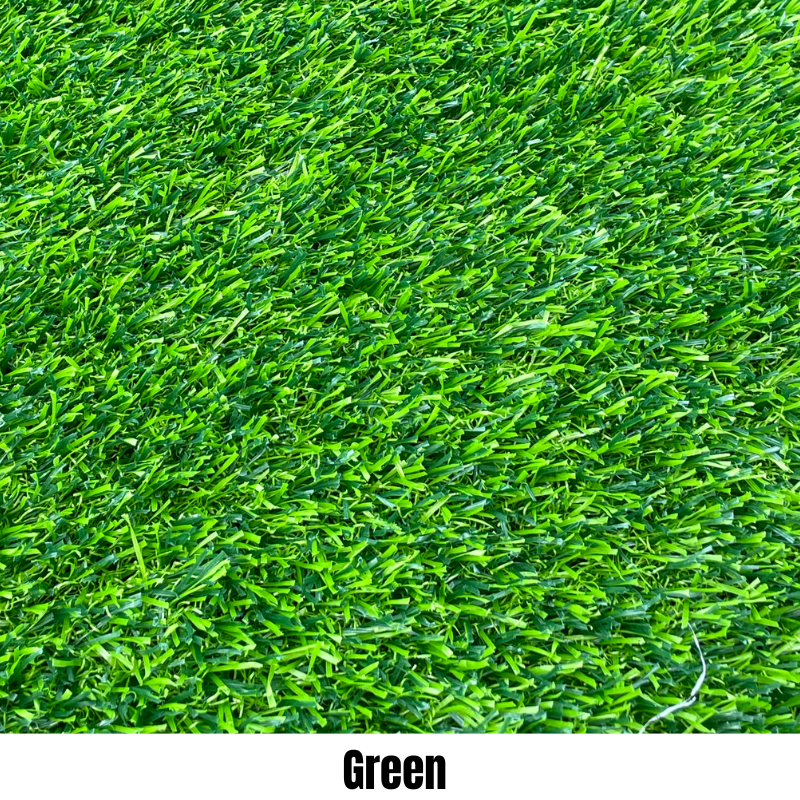 1*5M Green Artificial Grass Turf - 25mm Height, 21000 Density | Synthetic Lawn | UV Resistant | Pet & Kids Friendly | Fake Grass Mat | Outdoor Landscaping AG102505