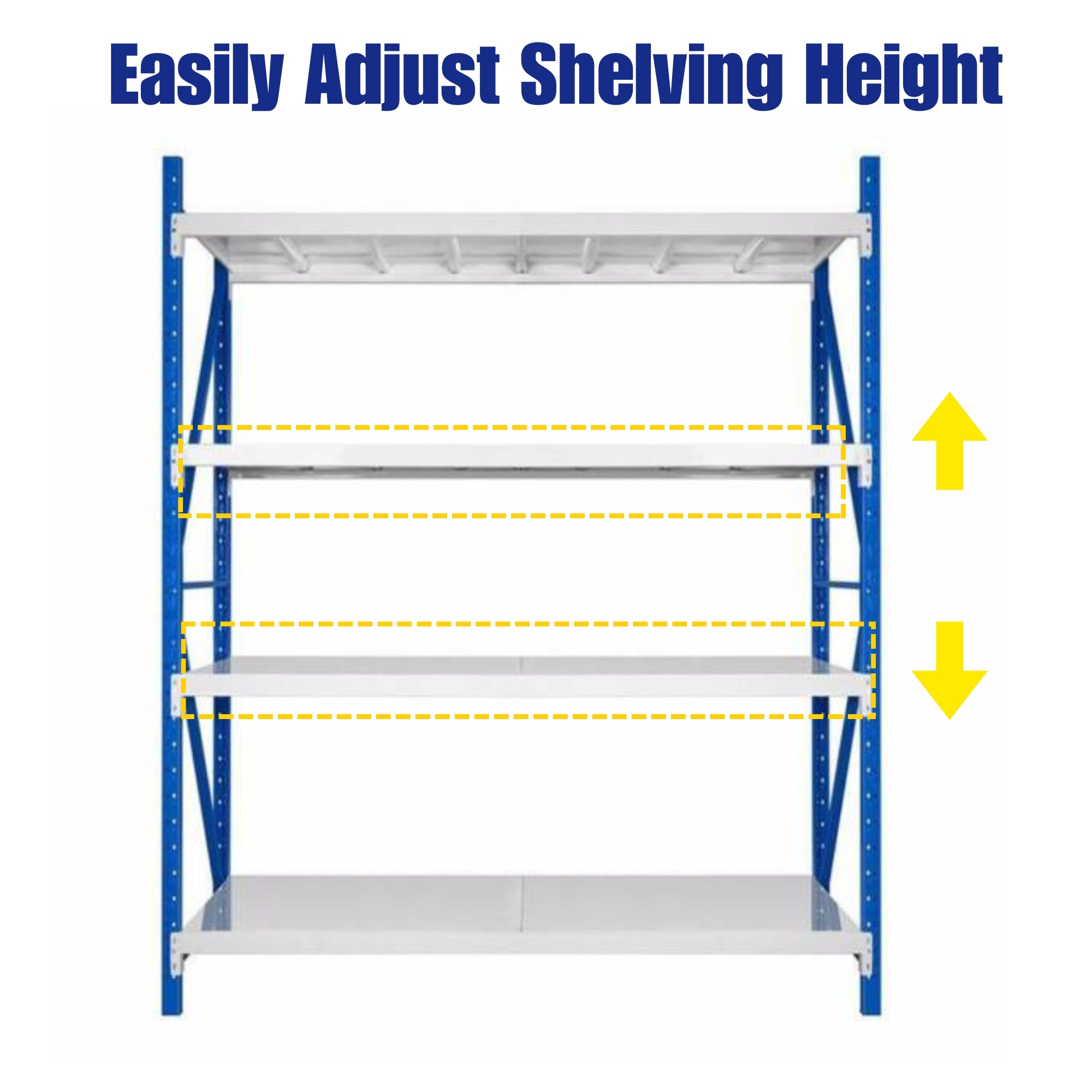 20205l 2mx 2m x 0.5 Light duty 280kg shelving