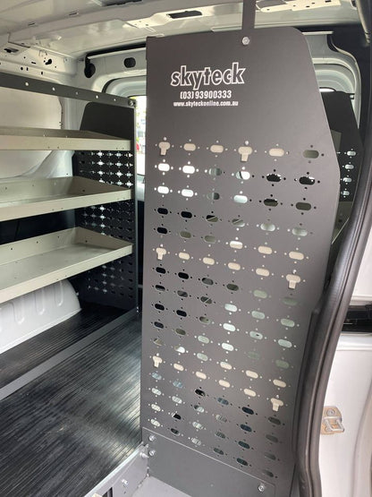 Van Shelving System with Mixed Storage Bins 85 x 43 x 122cm