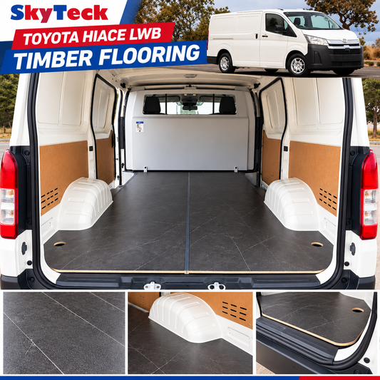 Brisbane & Mel ONLY 2019+ Toyota HiAce Long Wheel Base (LWB) MDF Flooring