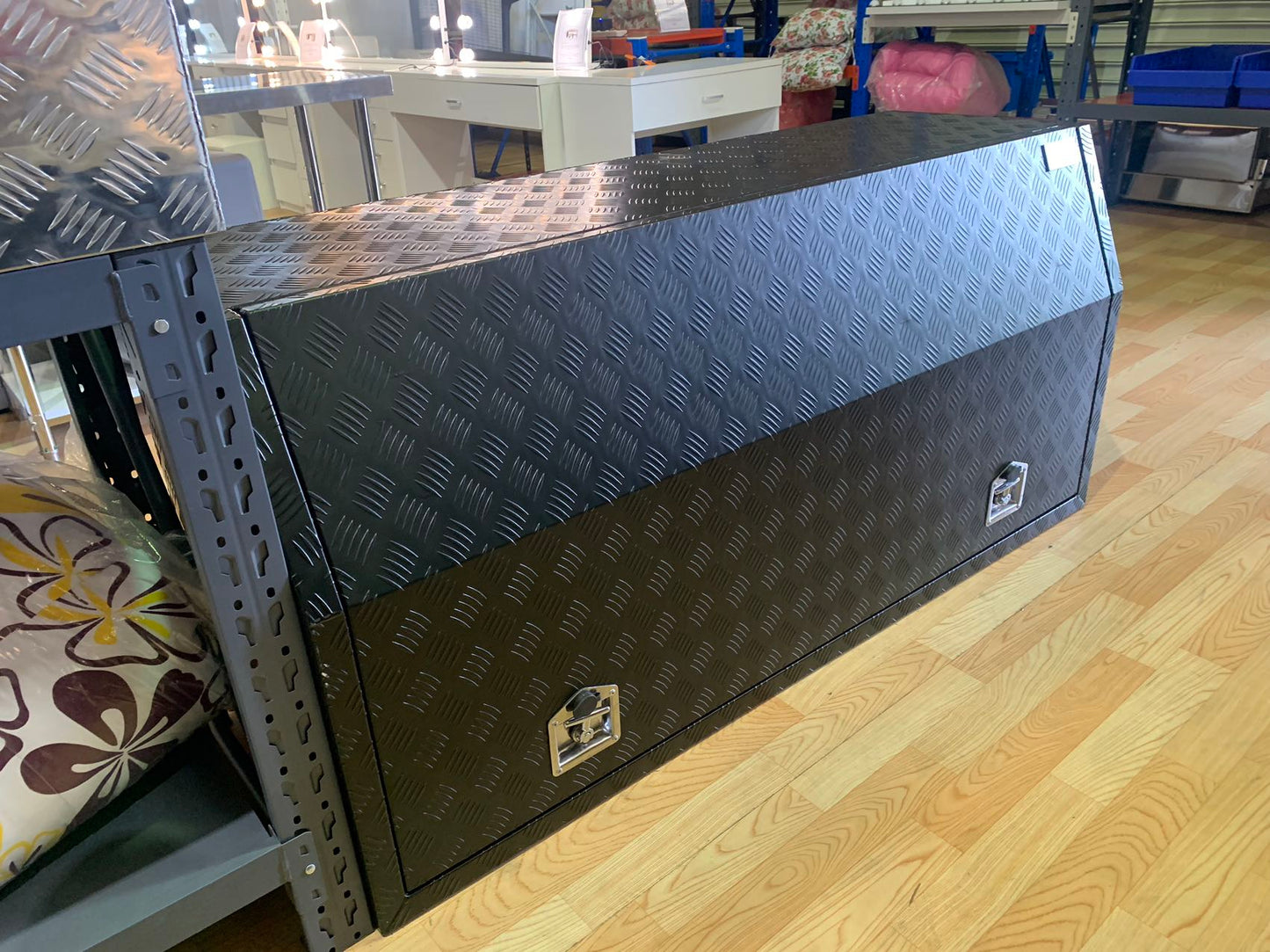 Aluminium Checkerplate Tool Box 170x60x80cm 4 Drawers UTE Storage