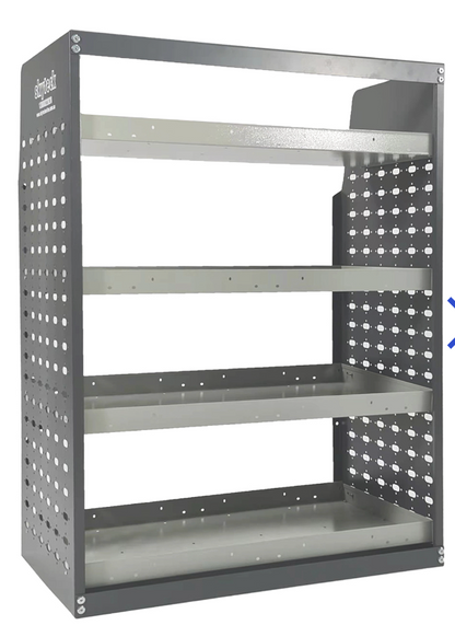 Van Shelving Unit 4-Tier Metal 850mm x 1480mm x 430mm