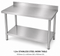 Stainless Steel Workbench 1200x600x900mm 304 Grade with Splashback
