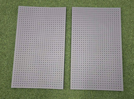 Melboune & Brisbane ONLY-  2M (H) Charcoal  Garage Shelving Upright Frame End Perforated Metal Panels Charcoal