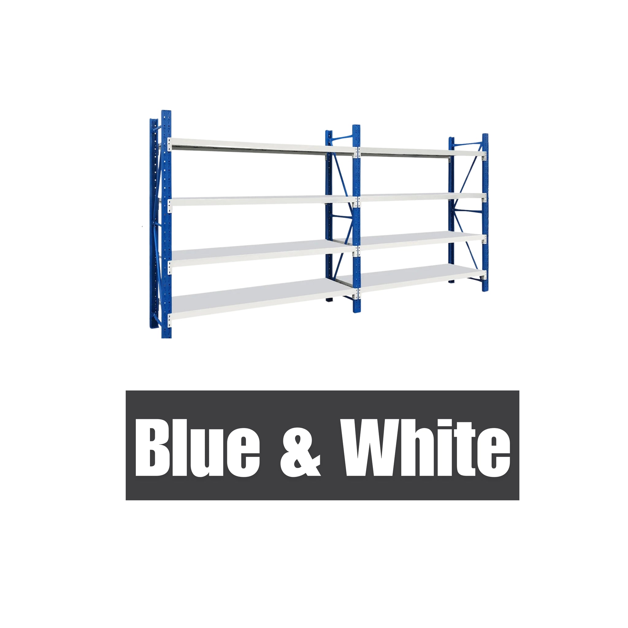 FREE DELIVERY- 3m (L) Heavy Duty Heavy Duty Garage Warehouse Metal Storage Shelving Shelves