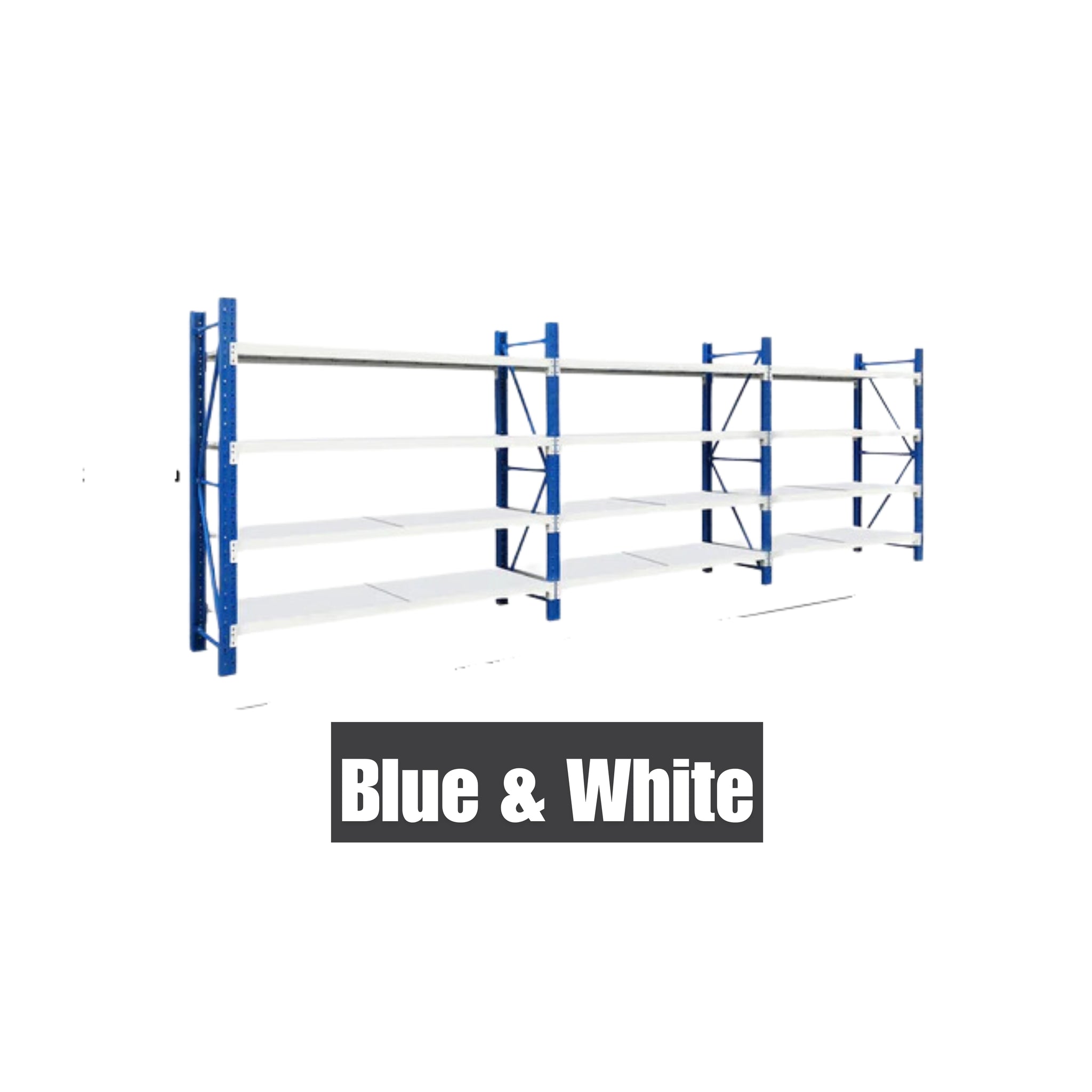 FREE DELIVERY- 5m (L) Heavy Duty Garage Warehouse Metal Storage Shelving Shelves