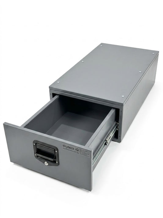 (Brisbane & Mel Only)  Heavy Duty Metal Pull Out Storage Drawer with Lock for Van & Ute