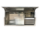Aluminium Checkerplate UTE Tool Box 170cm with 4 Drawers and Shelf