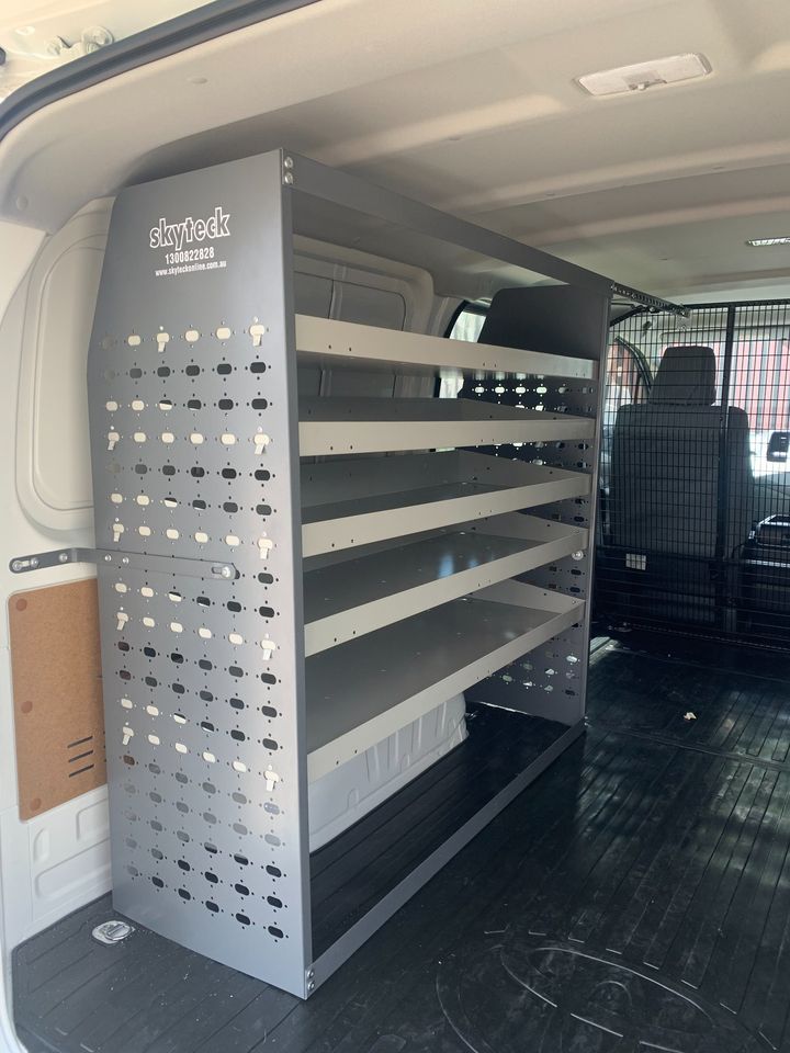 Van Shelving Unit 4-Tier Metal 1260 x 1480 x 430mm