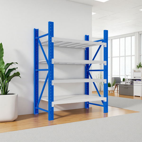 Steel garage racking