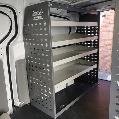 4-Tier Metal Van Shelving Unit 85cm x 117cm x 33cm