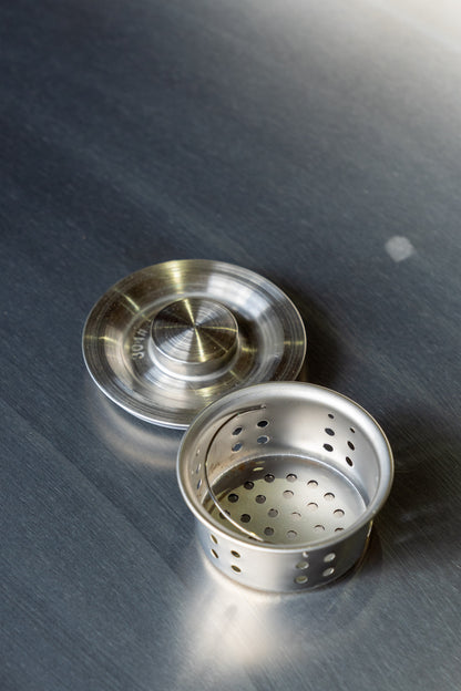 Stainless Steel Commercial Kitchen Sink 1800mm Double Bowl Left