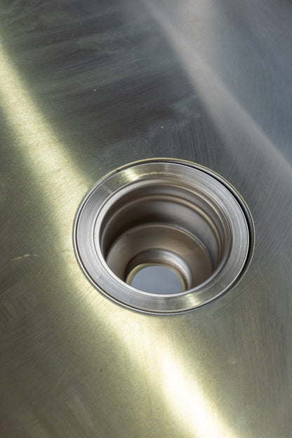 Stainless Steel Commercial Kitchen Sink 1800mm Double Bowl Left