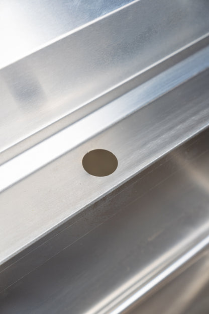 Commercial Kitchen Sink 1800mm Double Bowl Right Stainless Steel