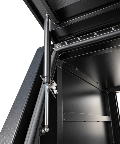 1500 × 1770 × 850mm Aluminium Ute Canopy – Black