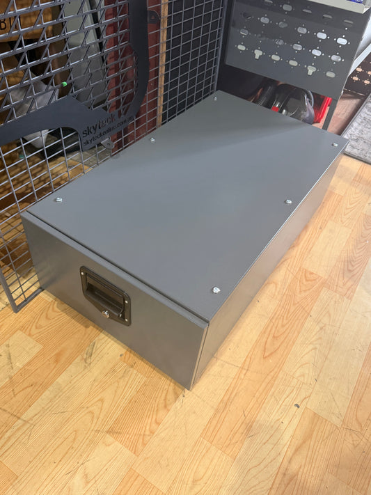 (Brisbane & Mel Only)  Heavy Duty Metal Pull Out Storage Drawer with Lock for Van & Ute