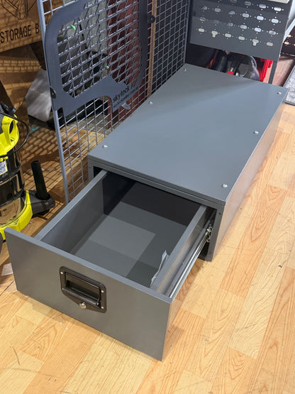 (Brisbane & Mel Only)  Heavy Duty Metal Pull Out Storage Drawer with Lock for Van & Ute
