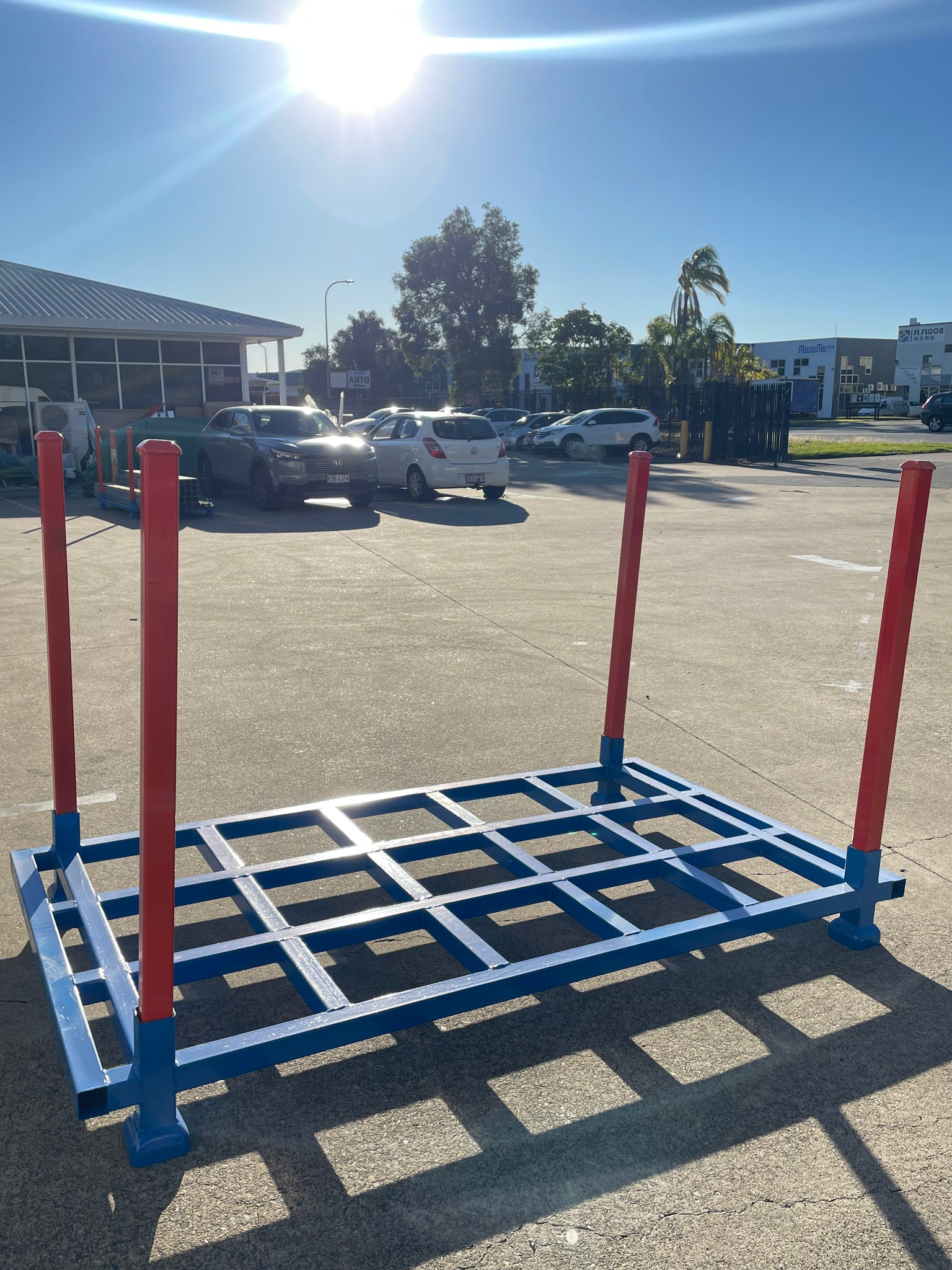 2M(L)*0.97M(D)*1M(H) 2 tons capacity Stillage Cage Stackable (Brisbane Pick up only)
