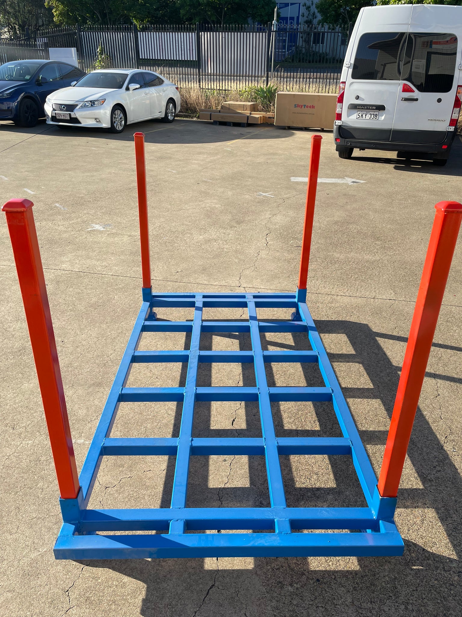 2M(L)*0.97M(D)*1M(H) 2 tons capacity Stillage Cage Stackable (Brisbane Pick up only)