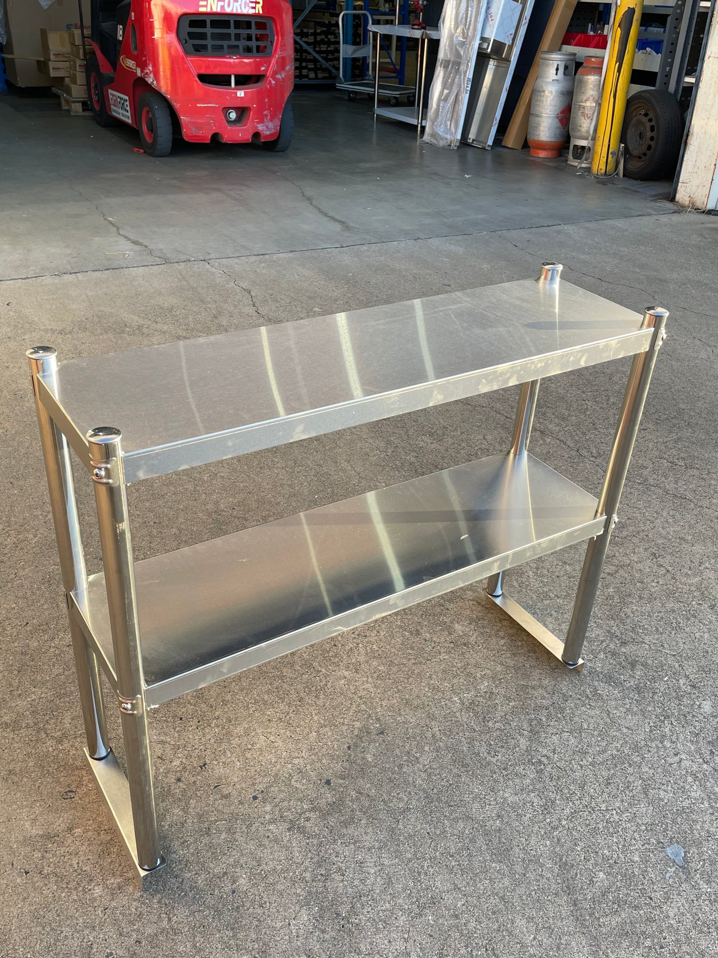 Stainless Steel 4-Tier Workbench & Shelf Combo 150cm 304 Grade