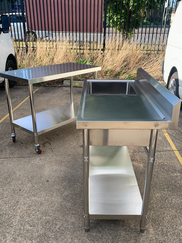 Stainless Steel bench & Sink