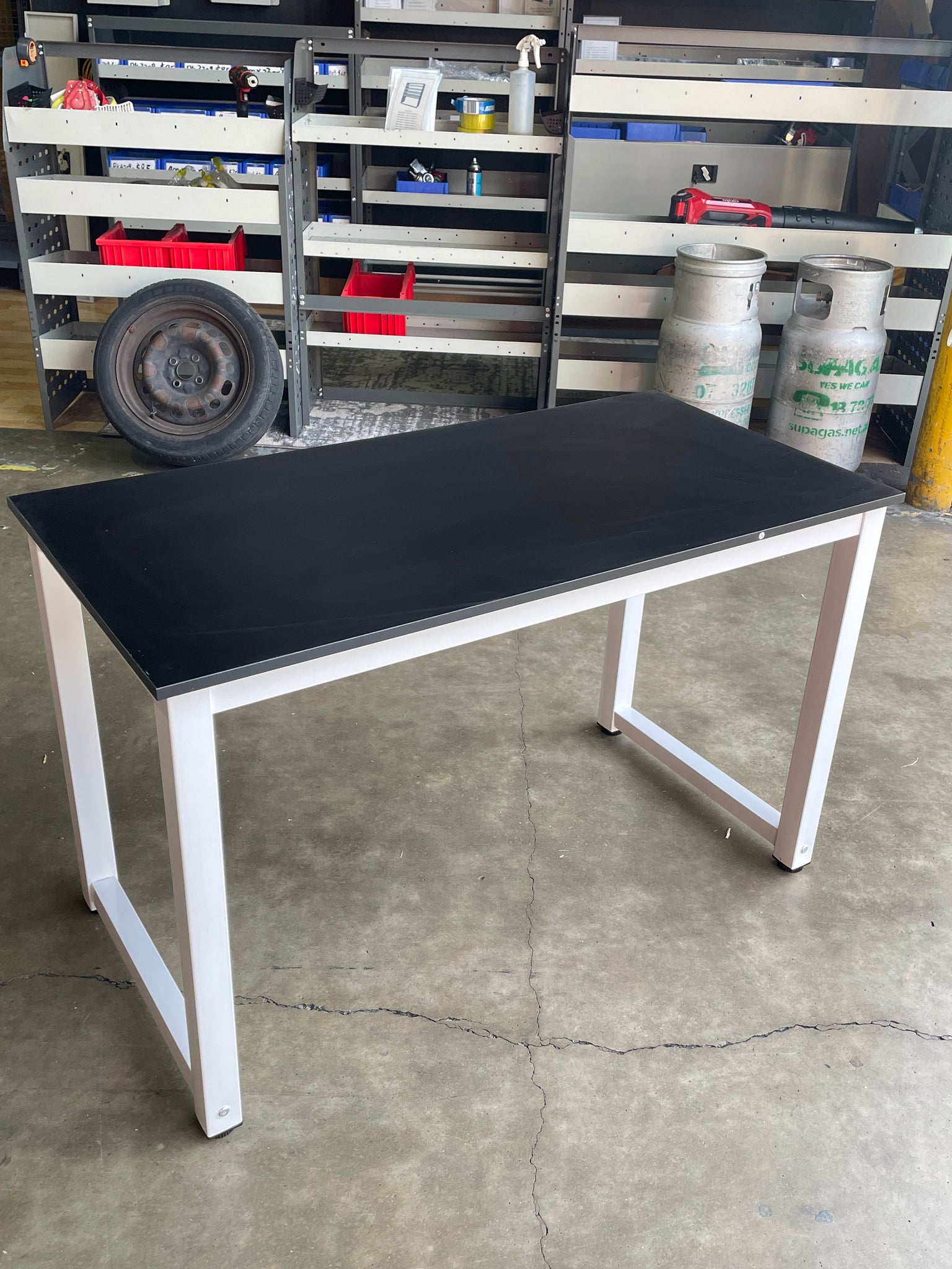 Modern Minimalist Computer Desk PC Table BLACK OD002k