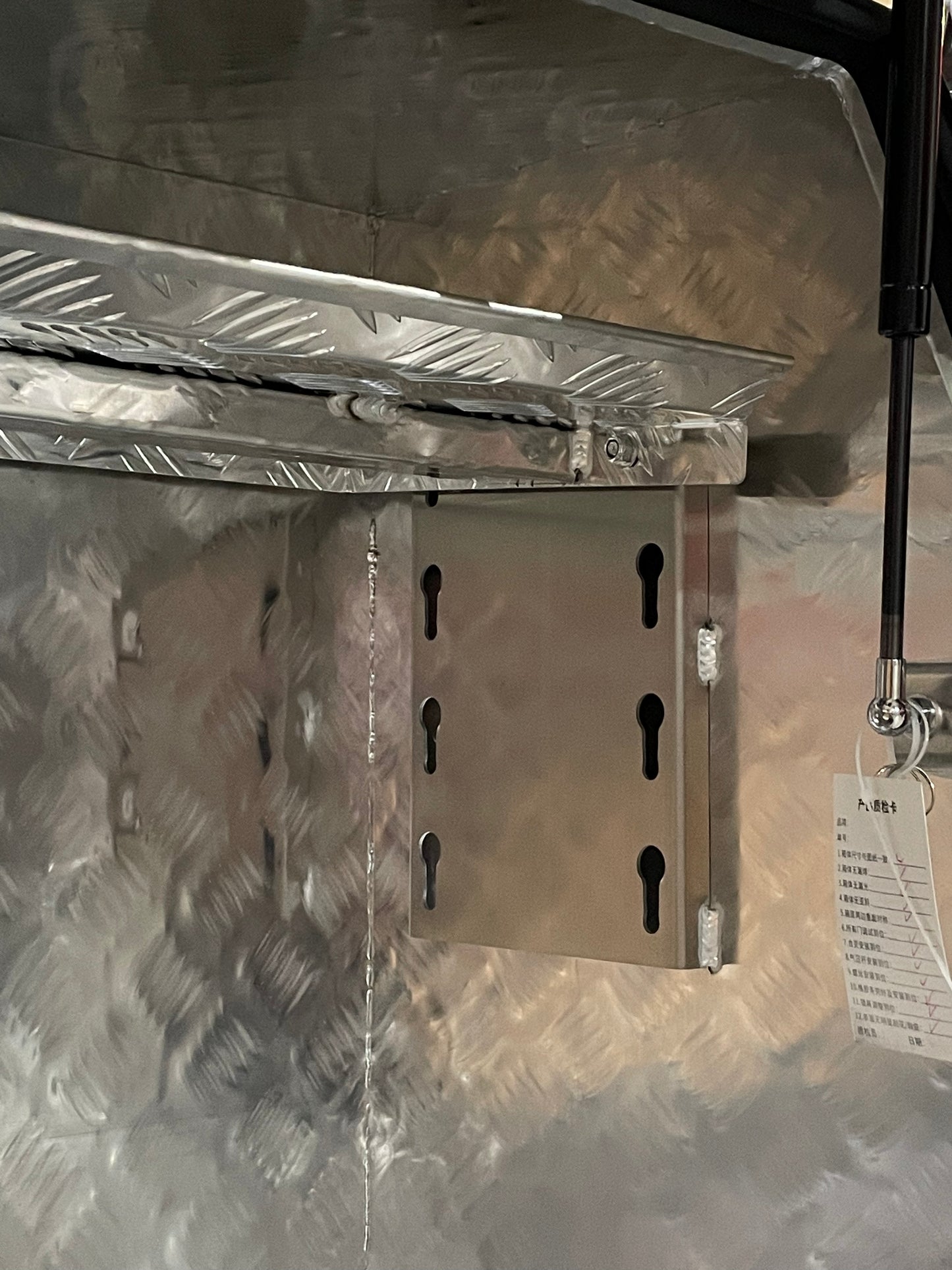 Aluminium Checkerplate Tool Box for Ute and Trailer 170x50x70cm