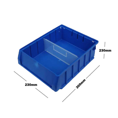 Van Shelving Unit with Mixed Storage Bins 85 x 43 x 129cm