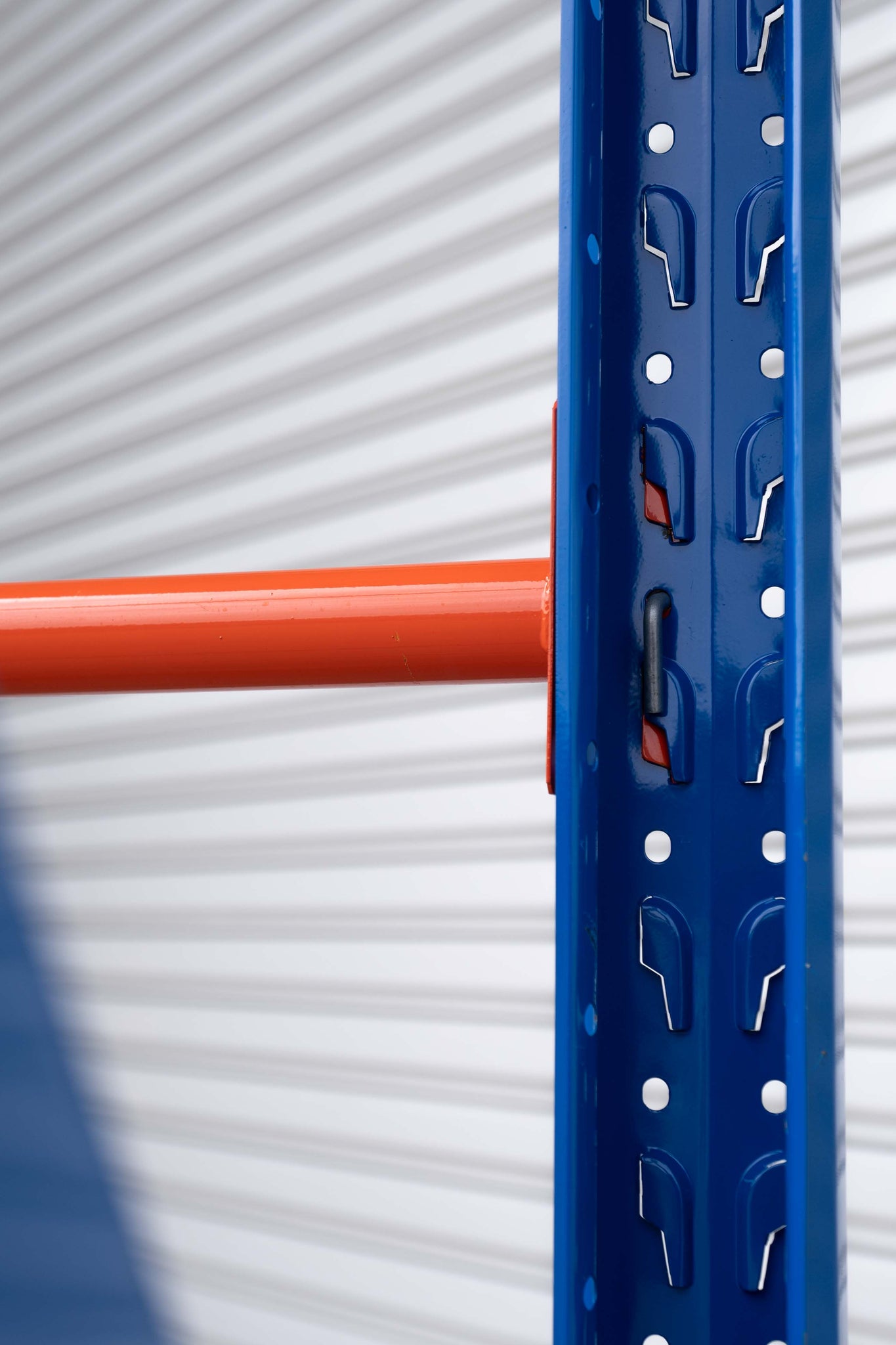 FREE DELIVERY- HEAVY DUTY Garage Tyre Rack 2M ｜ 4M ｜ 6M （L) X 2.4M BLUE & ORANGE (L): 1.2m | 1.5m | 2m  (Only Brisbane) (Copy) (Copy)