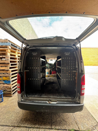 4-Tier Steel Van Shelving Unit 126cm x 117cm x 33cm