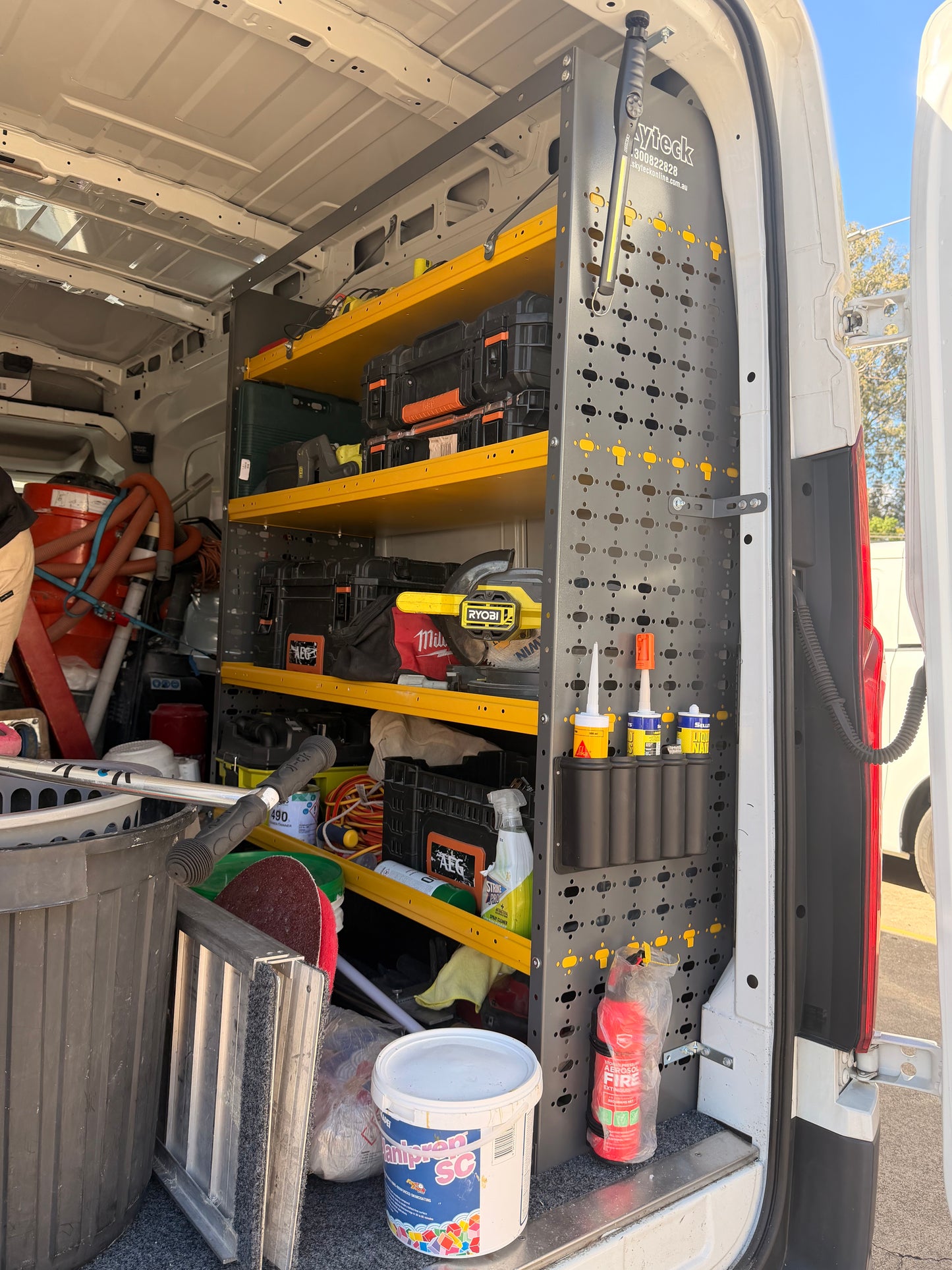 4-Tier Metal Van Shelving Unit 1080 x 1600 x 420