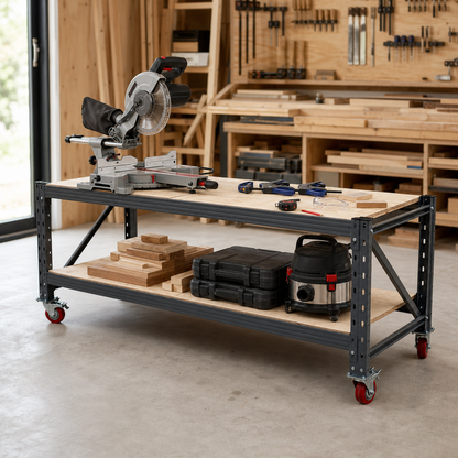 2.4M*0.8M*0.9M heavy commercial and industrial workbench