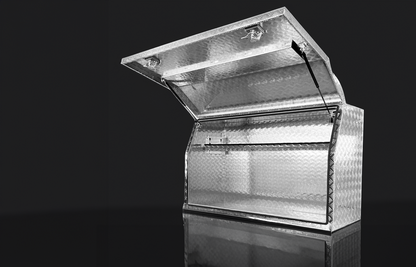 Aluminium Checkerplate Tool Box for Ute and Trailer 170x50x70cm